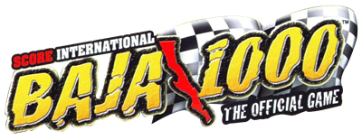 SCORE International Baja 1000 logo for Wii